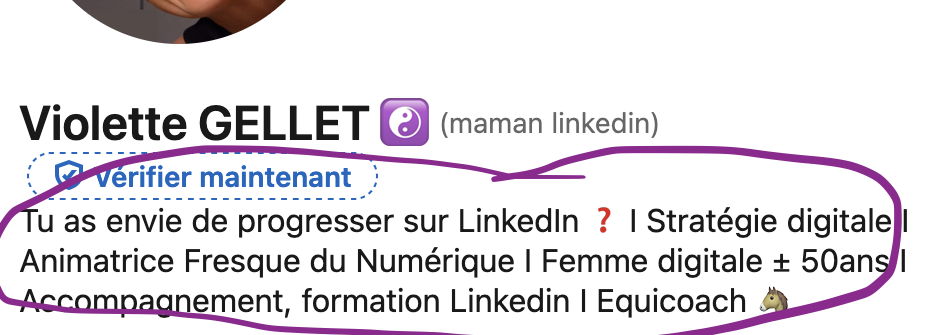 Titre profil Linkedin